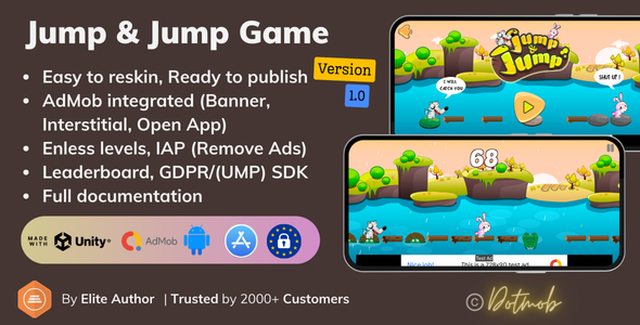 Jump & Jump - Unity Complete Game - CodeCanyon Item for Sale