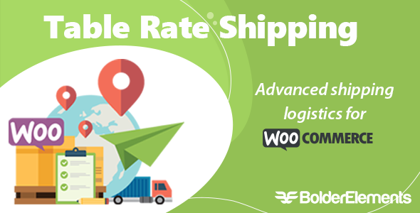 Table Rate Shipping for WooCommerce - CodeCanyon Item for Sale