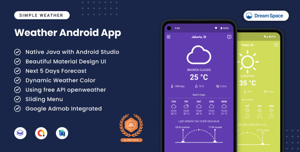 Simple Weather 5.5 - CodeCanyon Item for Sale