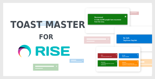 Toast Master for Rise CRM - CodeCanyon Item for Sale
