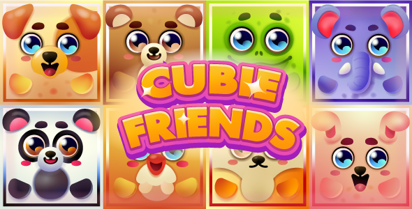 Cubie Friends - HTML5 - Construct 3 - CodeCanyon Item for Sale