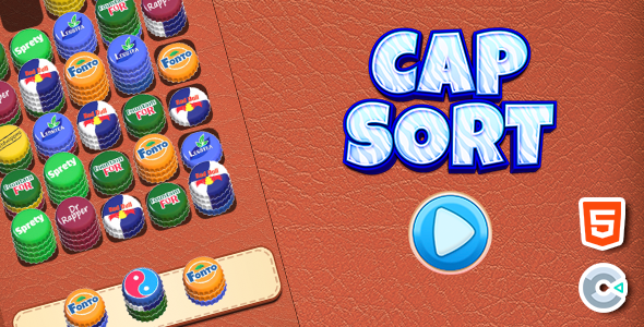 Cap Sort - Html5 (Construct3) - CodeCanyon Item for Sale