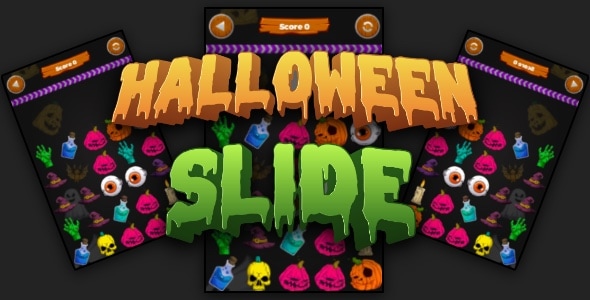 Halloween Slide - Cross Platform Casual Game - CodeCanyon Item for Sale