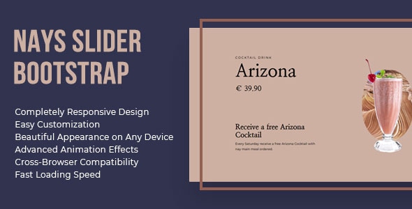 Nays Slider - Bootstrap Image Sliders - CodeCanyon Item for Sale