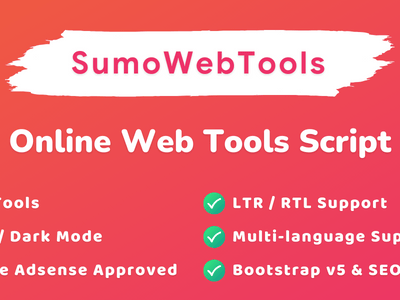 SumoWebTools - Online Web Tools Script by ThemeLuxury | CodeCanyon