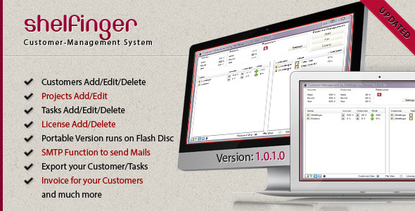 Customer-Management Software - CodeCanyon Item for Sale