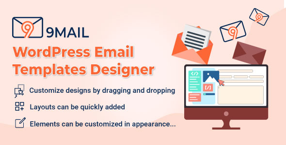 9MAIL – WordPress Email Templates Designer - CodeCanyon Item for Sale