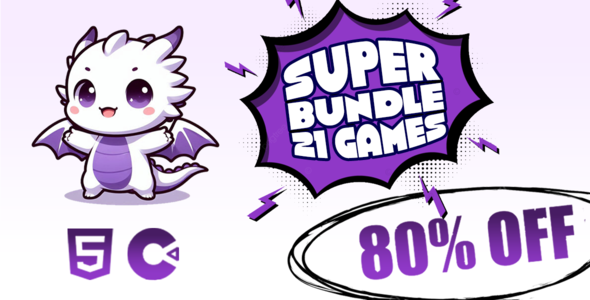 Super Bundle - 21 HTML5 Games - Construct 3 - CodeCanyon Item for Sale
