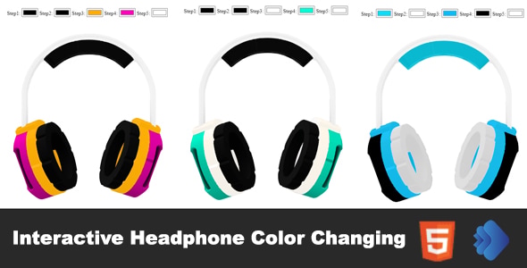Dynamic Headphone Color - CodeCanyon Item for Sale
