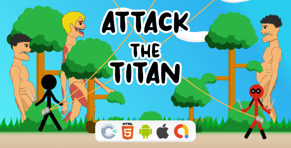 Attack the Titan - HTML5 Game (Construct 3) - CodeCanyon Item for Sale