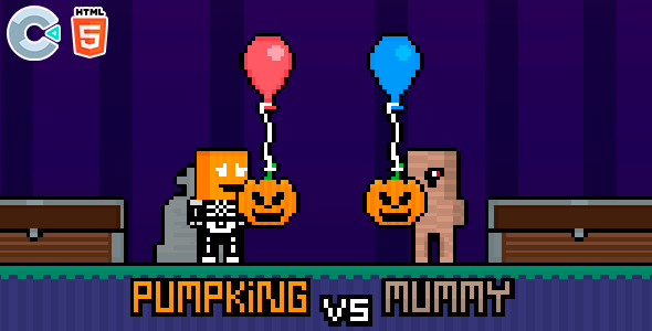 Pumpking vs Mummy - HTML5 Game - Construct 3 - CodeCanyon Item for Sale