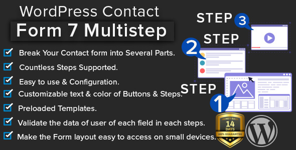 WordPress Contact Form 7 Multistep - CodeCanyon Item for Sale