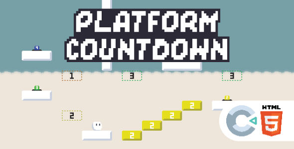 Platform Countdown - HTML5 - Construct 3 - CodeCanyon Item for Sale