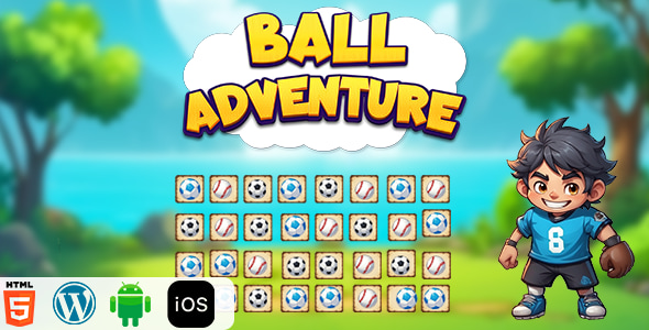 Ball Adventure - HTML5 Construct3 Game - CodeCanyon Item for Sale