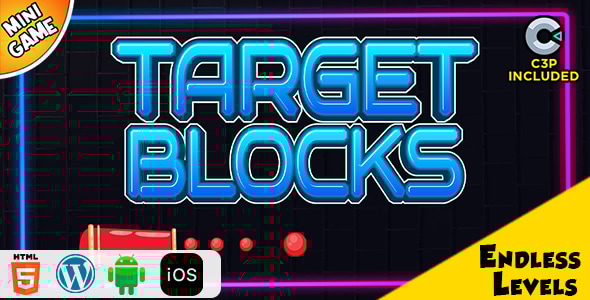 Target Blocks HTML5 Construct 3 Game - CodeCanyon Item for Sale