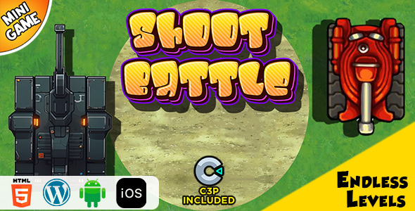 Shoot Battle - HTML5 Construct 3 Game - CodeCanyon Item for Sale