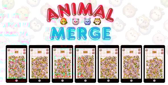 Animal Merge - Game HTML5 - Construct 3 - CodeCanyon Item for Sale