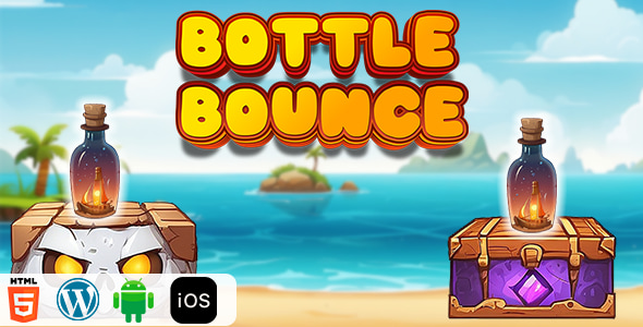 Bottle Bounce - HTML5 Construct3 Game - CodeCanyon Item for Sale