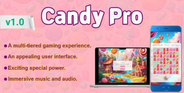 Candy Pro - Html5 Game - CodeCanyon Item for Sale