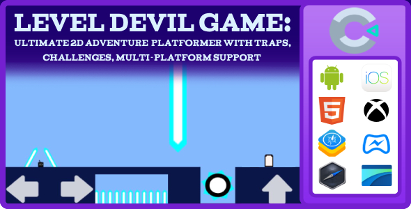 level devil : 2d adventure trap game -HTML5 - CodeCanyon Item for Sale