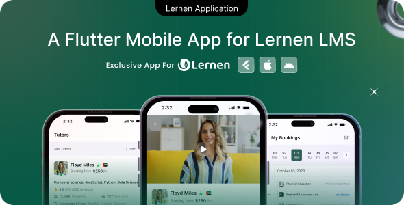 Lernen - Flutter LMS Mobile App - CodeCanyon Item for Sale