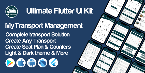 MyTransport UI Kit: A Comprehensive Flutter Solution for Transportation Management - CodeCanyon Item for Sale