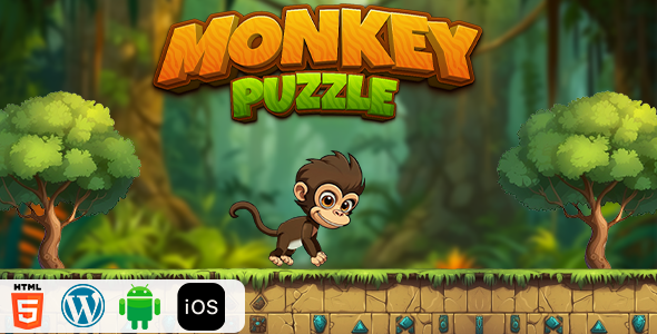 Monkey Puzzle - HTML5 Construct3 Game - CodeCanyon Item for Sale