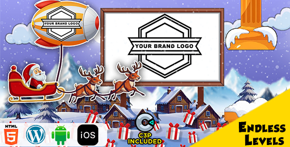 Future Santa HTML5 Construct 3 Game - CodeCanyon Item for Sale