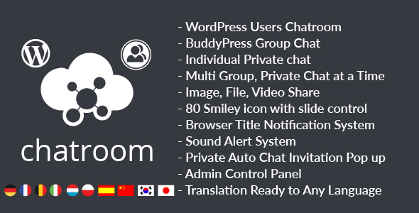 WordPress BuddyPress Chat Room, Group Chat Plugin - CodeCanyon Item for Sale