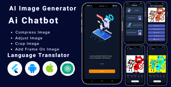 AI Image Generator | AI Chat Bot | Translator & Emotion Recognition ...