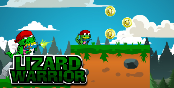 Lizard Warrior - Platform Game for Html5/Android/Iphone - CodeCanyon Item for Sale