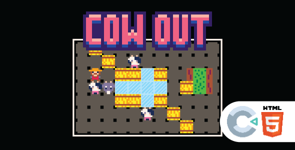Cow Out - HTML5 - Construct 3 - CodeCanyon Item for Sale