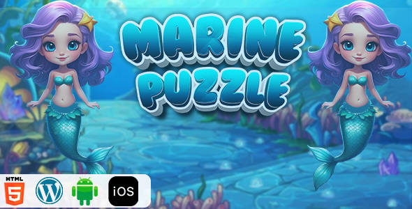 Marine Puzzle - HTML5 Construct3 Game - CodeCanyon Item for Sale