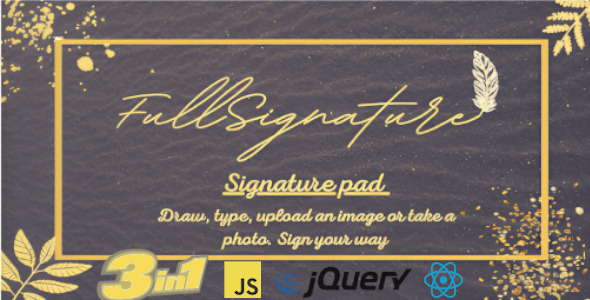 Full Signature - Sign your way | Digital signature pad by albertestra