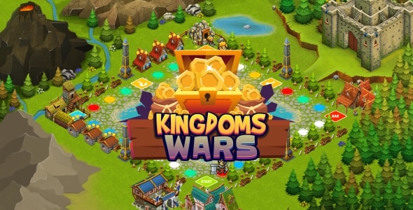 Kingdoms Wars - HTML5 Game + Mobile Version! (Construct 3) - CodeCanyon Item for Sale