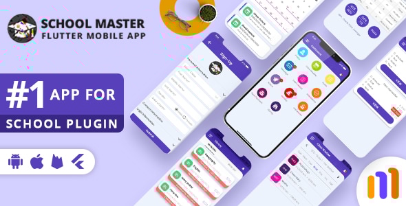 School Master Mobile App for iphone - CodeCanyon Item for Sale