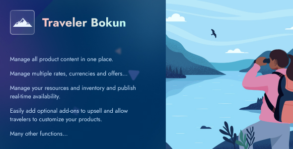 Traveler Bokun (Add-on) - CodeCanyon Item for Sale