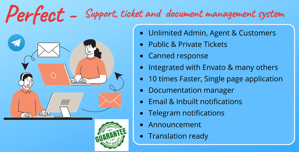 Perfect Support ticketing & document management system - CodeCanyon Item for Sale