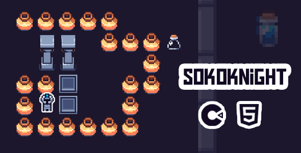 Sokoknight - HTML5 Game - Construct 3 - CodeCanyon Item for Sale