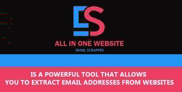 All in One Website Email Scraper - CodeCanyon Item for Sale