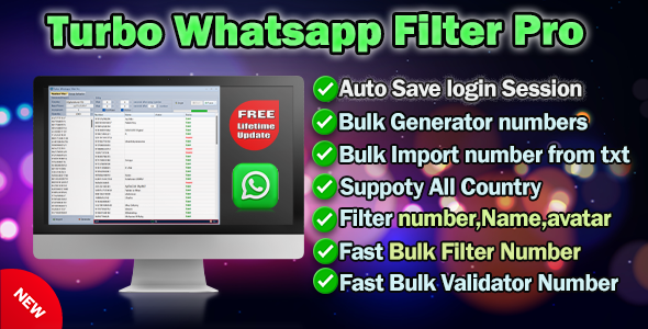 Turbo WhatsApp Filter-Smart Number Validation - CodeCanyon Item for Sale