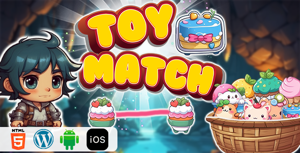 Toy Match - HTML5 Construct3 Game - CodeCanyon Item for Sale