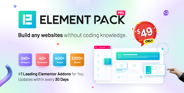 Element Pack - Addon for Elementor Page Builder WordPress Plugin - CodeCanyon Item for Sale