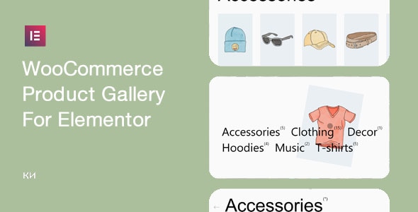 Product Gallery Menu for WooCommerce with Elementor - CodeCanyon Item for Sale