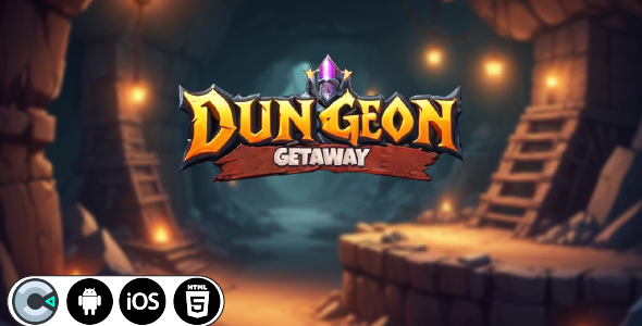Dungeon Getaway - HTML5 Construct3 Game - CodeCanyon Item for Sale
