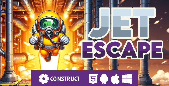 Jet Escape - HTML5 Mobile Game - CodeCanyon Item for Sale