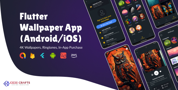 Flutter Wallpaper App with Admin Panel - CodeCanyon Item for Sale
