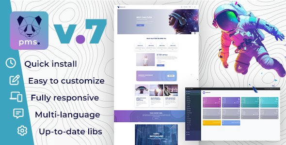 Pandao CMS Pro 7 - Fully Responsive Content Management System - CodeCanyon Item for Sale