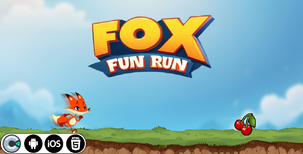 Fox Fun Run - HTML5 Construct3 Game - CodeCanyon Item for Sale