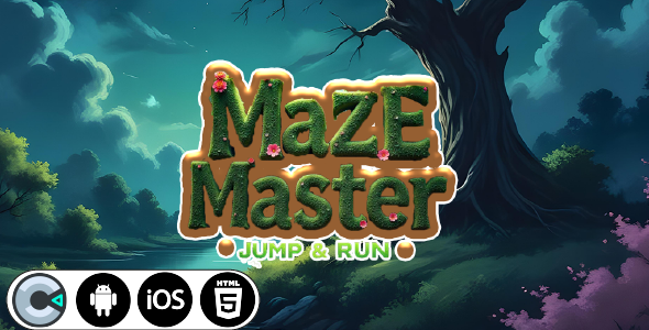 Maze Master : Jump & Run - HTML5 Construct3 Game - CodeCanyon Item for Sale